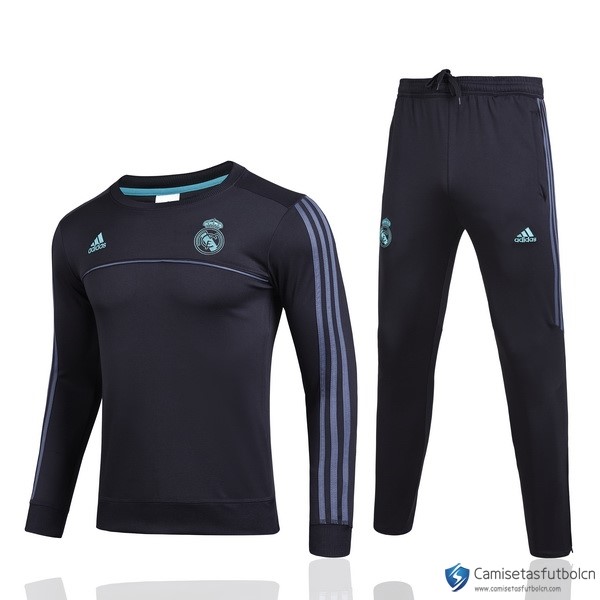 Chandal Real Madrid 2017-18 Negro Verde